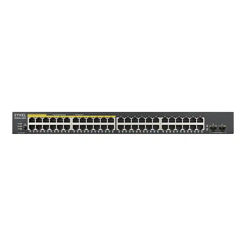 Zyxel GS1900 Series GS1900-48HPv2 - Commutateur - intelligent - 48 x 10 - 100 - 1000 (24 PoE+)... (GS190048HPV2-EU0101F)_1